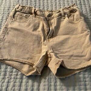 GAP Kids Tan Denim Shorts